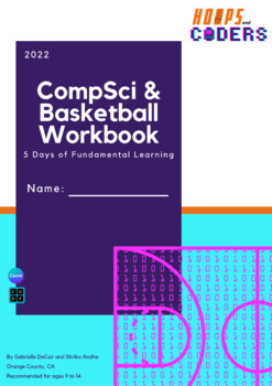 Preview of CompSci & Basketball Workbook: 5 Days of Fundamental Learning
