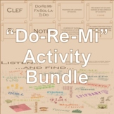 Companion Activities for "Do-Re-Mi" by S. Roth
