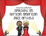 Companion Product for Spotlight on Jazz Musicians