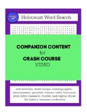 Companion Worksheet CRASH COURSE Holocaust Video