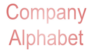 Preview of Company Alphabet