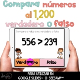 Compara números al 1,200  DIGITAL