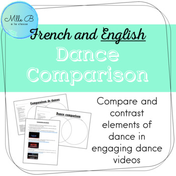 Preview of Comparaison de 2 danses / Dance comparison (FR&ENG)