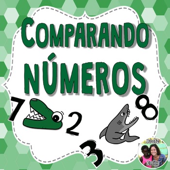 Preview of Spanish Comparing Numbers Poems & Activities with Boom Cards™