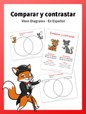 Comparar y contrastar - Venn Diagram - En español