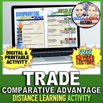 Preview of Comparative Advantage and Trade | Digital Learning Activity