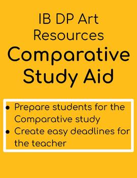 Preview of Comparative Study Attack Planner for IB Visual Arts Comparative Study