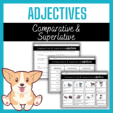 Comparative & Superlative Adjective Anchor Charts, Workshe