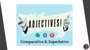 Preview of Comparative & Superlative Adjectives - Rules, Exercises, Games, Activities...