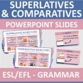 Comparative Superlative Adjectives - Grammar - ESL EFL Pow