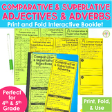 Comparative and Superlative Adjectives Foldable Worksheet 