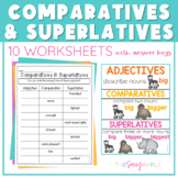 Comparative and Superlative Adjectives Worksheet Activitie