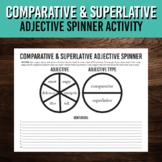 Comparative and Superlative Adjective Sentence Spinner Wri