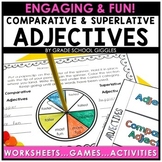Comparative & Superlative Adjectives Activity Worksheets, 