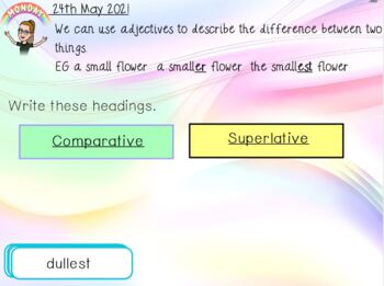 Preview of Comparative and Superlative Adjectives