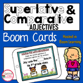 Comparative and Superlative Adjectives Boom Cards | Digita