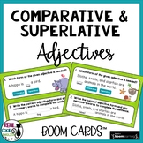Comparative and Superlative Adjectives Boom Cards
