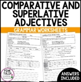 Comparative and Superlative Adjectives - Grammar Worksheet