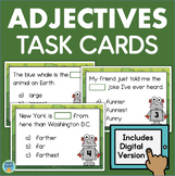 Comparative and Superlative Adjectives Task Cards 3rd Grad
