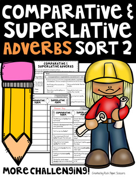 Preview of Comparative and Superlative Adverb Sorts