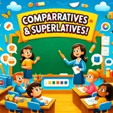 Comparatives & Superlatives Worksheet for 7-11 Year Olds