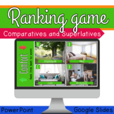 Comparatives and Superlatives Ranking Game ESL