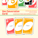 Comparatives and Superlatives UNO Game Cards - ESL/EFL Game