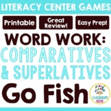 LITERACY CENTER GAMES: Comparative & Superlative er,  est,