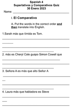 Pruebas superate castellano20203 worksheet