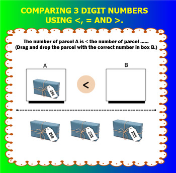 Preview of Compare 3-digit numbers.