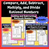 Compare, Add, Subtract, Multiply, and Divide Rational Numb