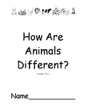 Compare Animals - Student text - Close reading/ writing