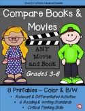 Compare Any Book to Any Movie - Grades 3-6