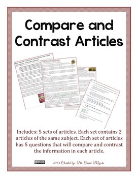 compare and contrast essay topics for 5th grade animals