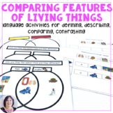 Compare Contrast Animals Adapted Books and Language Activities