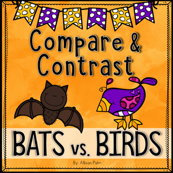 Compare & Contrast: Bats vs. Birds {venn diagram freebie}