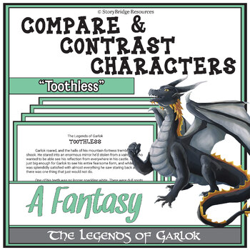 Preview of Compare & Contrast Characters- A Fantasy Short Story for Reading Comprehension