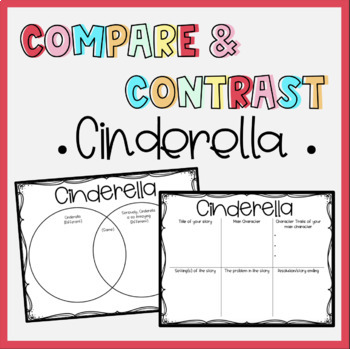 Preview of Compare & Contrast - Cinderella