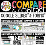 Compare & Contrast Digital Reading Activities Google Slide