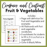 Compare/Contrast Fruit vs. Vegetable English