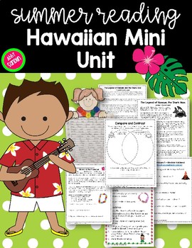 Preview of Compare & Contrast Hawaii Summer Mini-Unit (Free Resource in Preview)