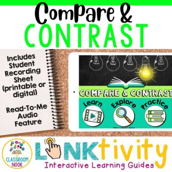 Preview of Compare & Contrast LINKtivity® (Fiction and Nonfiction Reading)