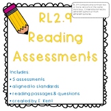 Compare & Contrast Literature Assessments - RL2.9
