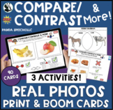 Compare Contrast & More Cards (Real Photos) Digital & Prin