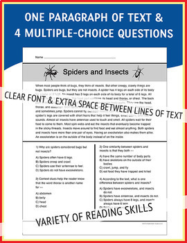 Compare and Contrast Text Structure Reading Comprehension ...