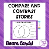 Compare Contrast Stories Boom Cards™️