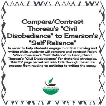 Реферат: Thoreau And Emerson Comparison Essay Research Paper