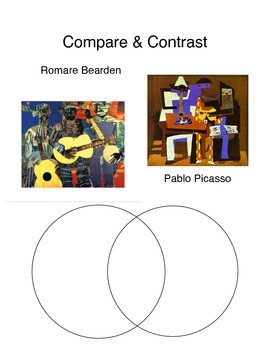 compare and contrast two pieces of art essay