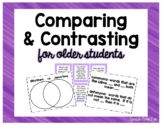 Compare and Contrast for Older Students