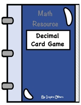 Preview of Compare Decimal Number Card Game 5.NBT.3